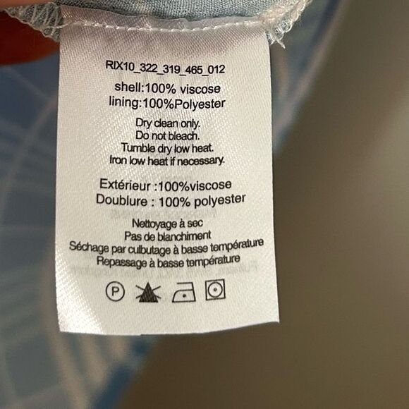 RIXO Giselle Light Blue and White Checkered Dress - Picture 8 of 13